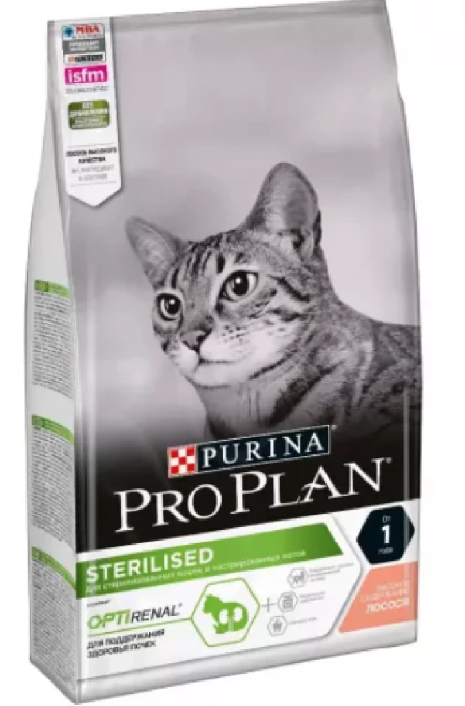 PRO PLAN Cat д/стерил кошек Лосось 400G