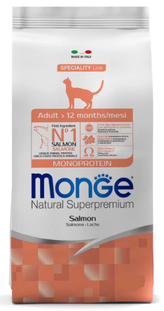 Monge Cat Adult Salmon 10KG