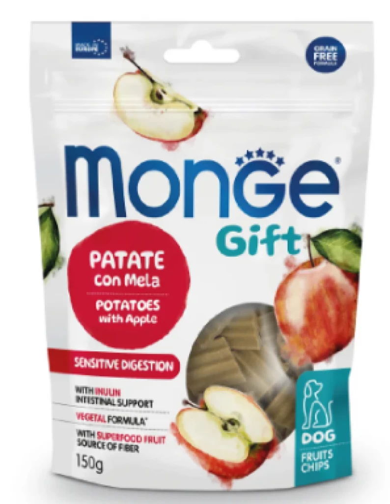 Monge Gift Dog Sensitive с нутом и яблоком 150гр