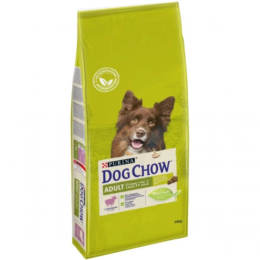 Dog Chow д/взрослых собак Ягненок 14KG