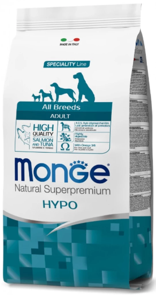 Monge Hypo Adult Dog Salmon & Tuna 15KG