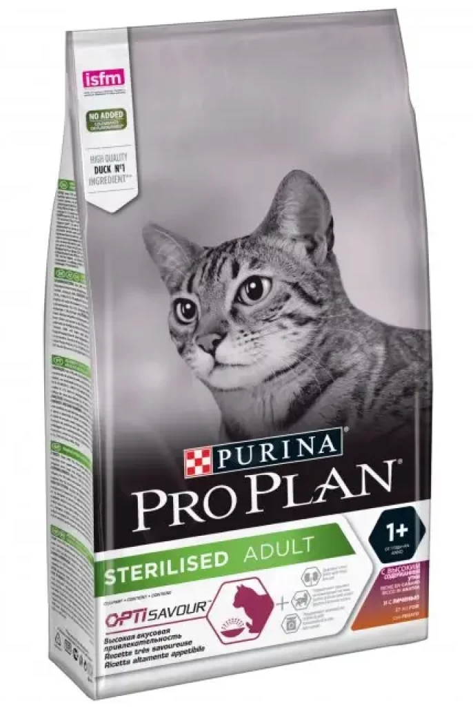 PRO PLAN Cat д/стерил кошек Утка-печень10KG