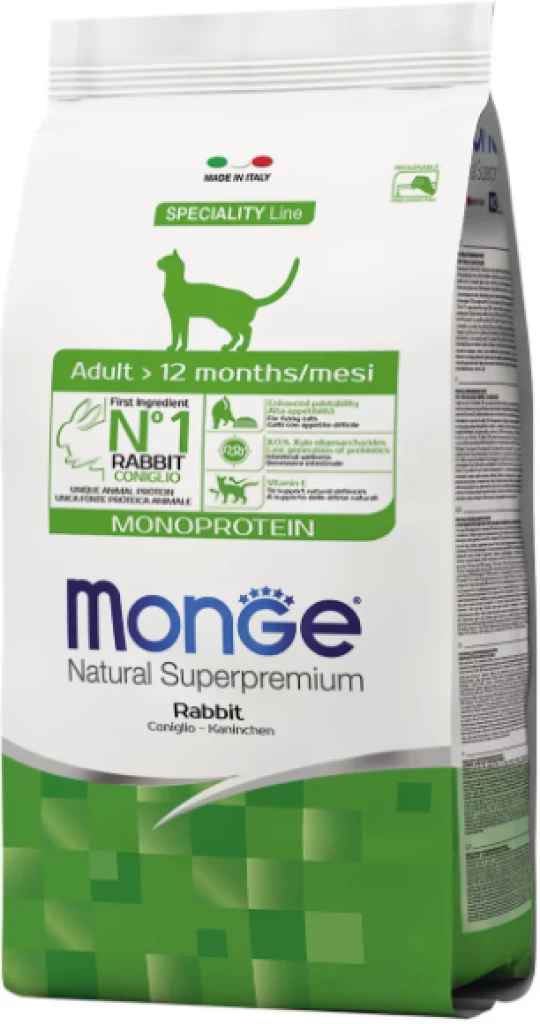 Monge Adult >12 months Rabbit 1.5KG