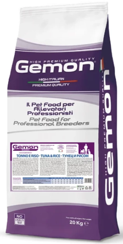 Gemon Breeders Adult Cat With Tuna and Rice 20KG