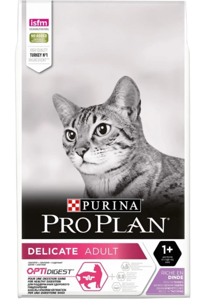 PRO PLAN Cat Delicate Индейка 3KG