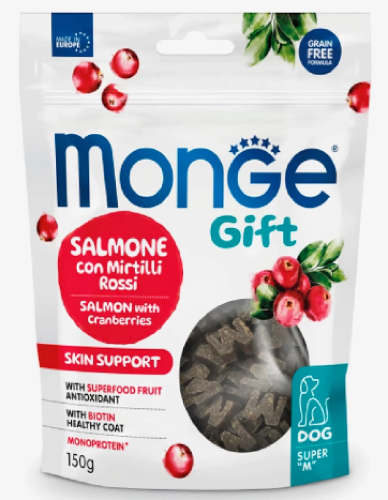 Monge Gift Dog Salmon with Cranberries 150 gr