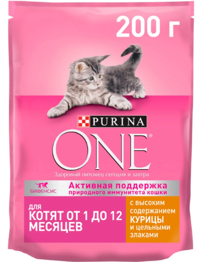 ONE Корм д/котят Курицы 200G