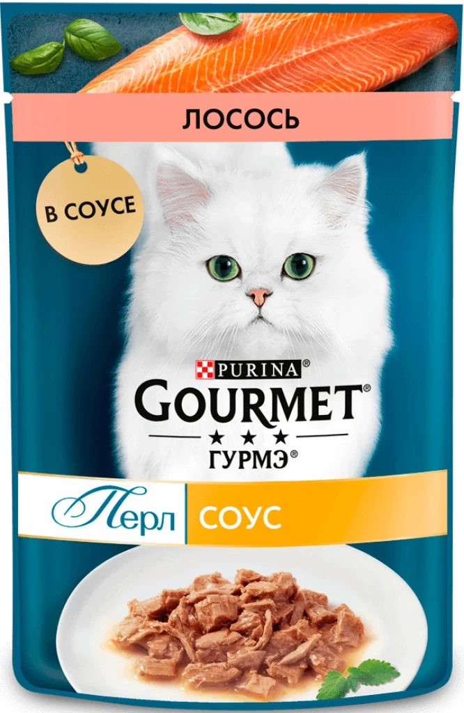 GOURMET Перл Лосось Филе В Соусе 85G