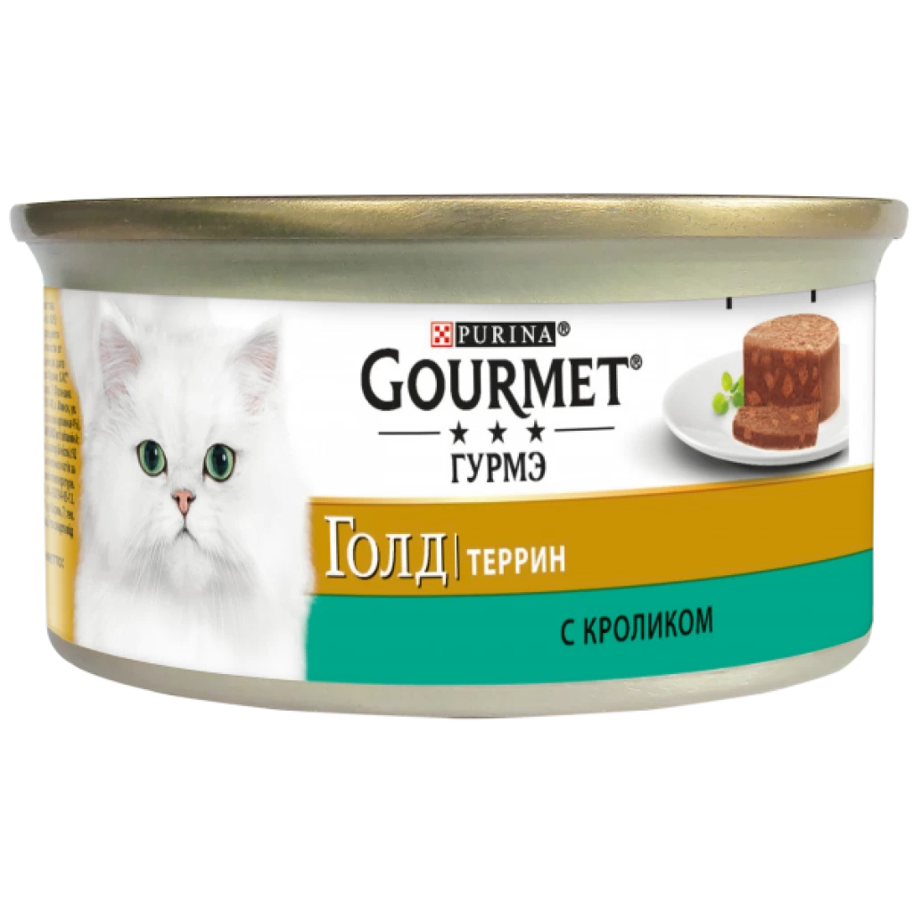 GOURMET Голд Террин Кролик 85G