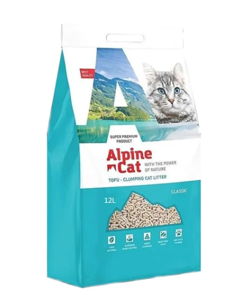 Alpine Cat Тофу наполнитель Классик 12л