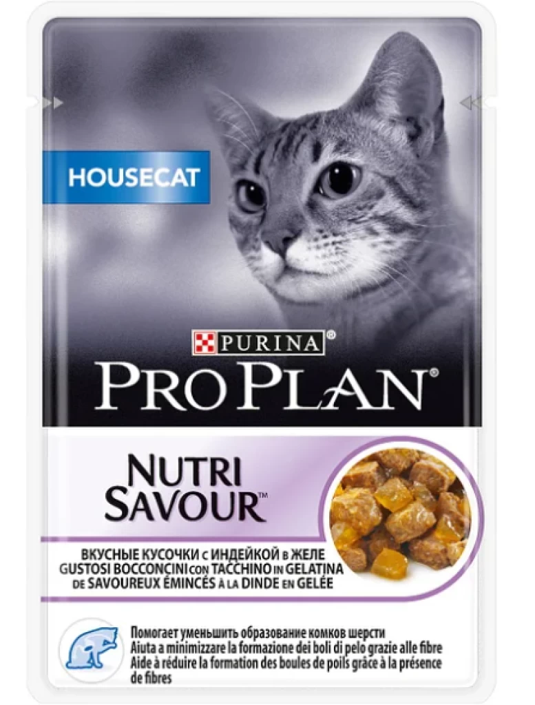 Pro Plan HouseCat Пауч д/кошек Индейка 85G