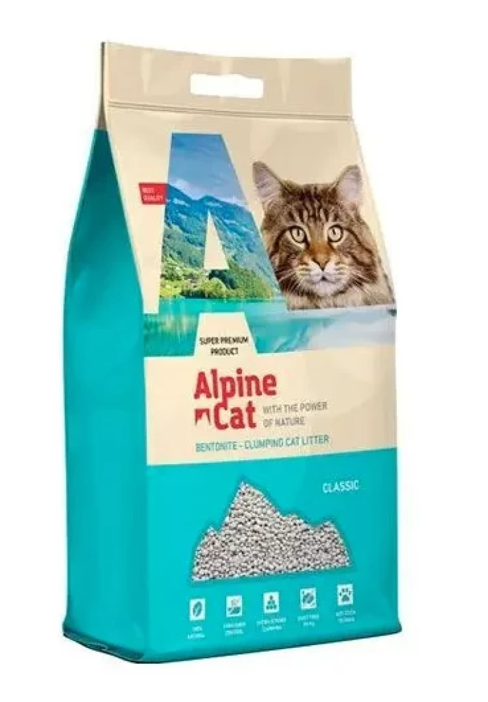 Alpine Cat Комкующийся наполнитель Классик 10л