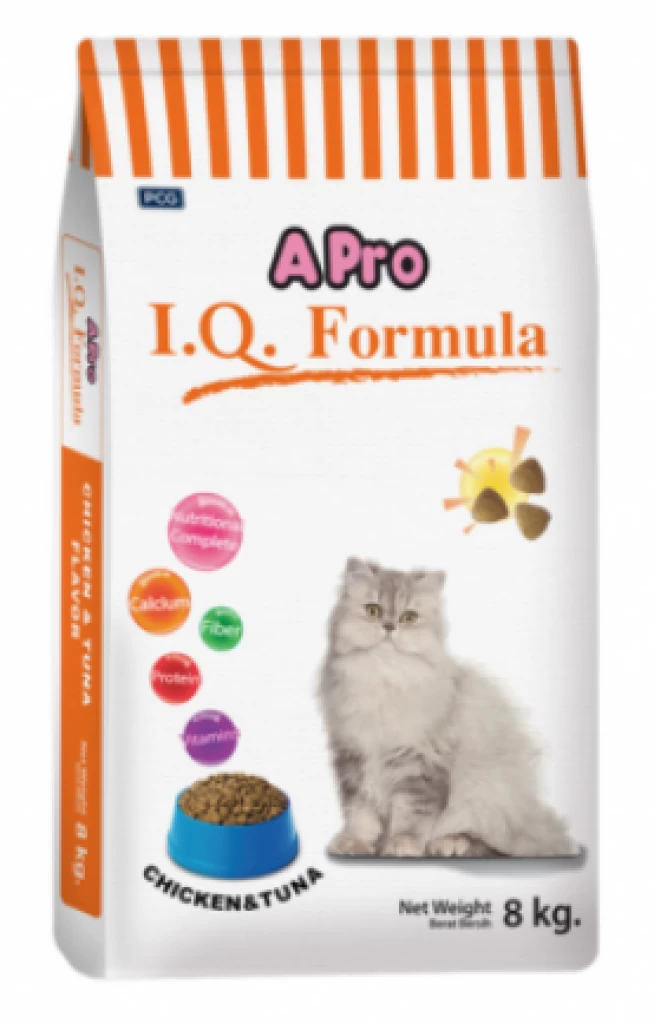 APRO I.Q. FORMULA  д/кошек Курица и тунец 8KG