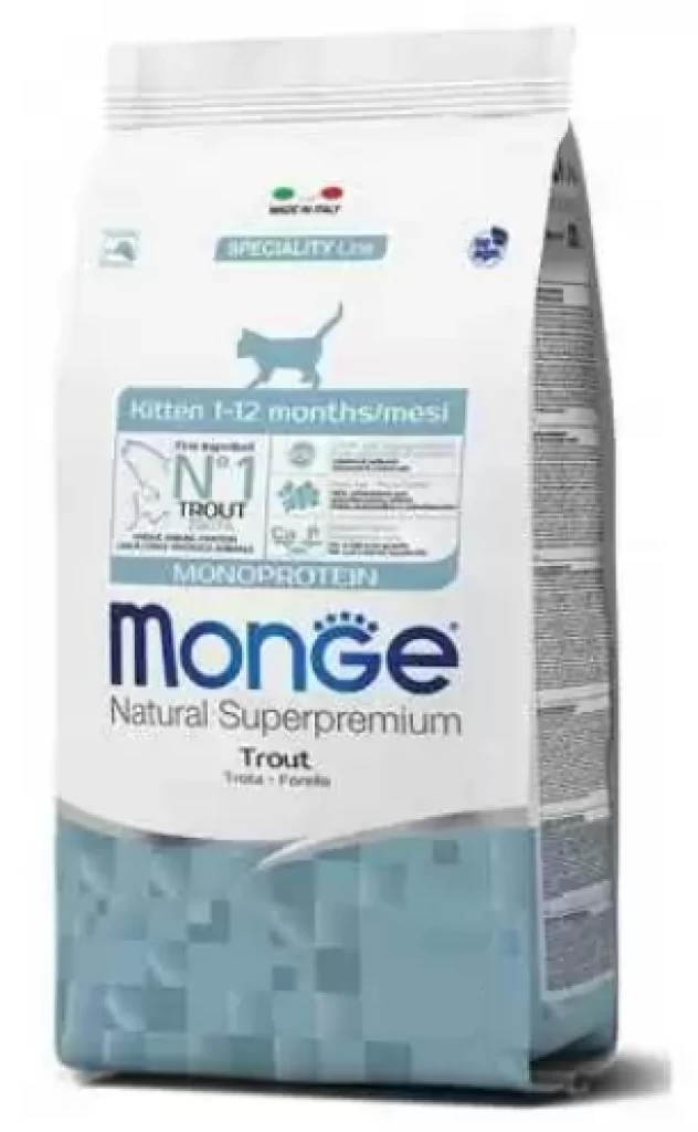 Monge Kitten Trout 10KG