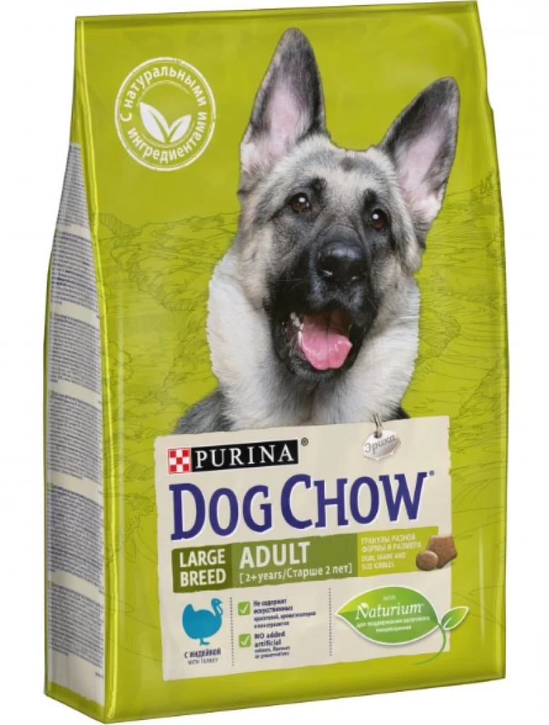 Dog Chow д/взрослых собак Индейка 14KG