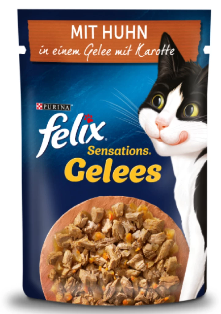 FELIX Sensations Желе Курица Морков 85G